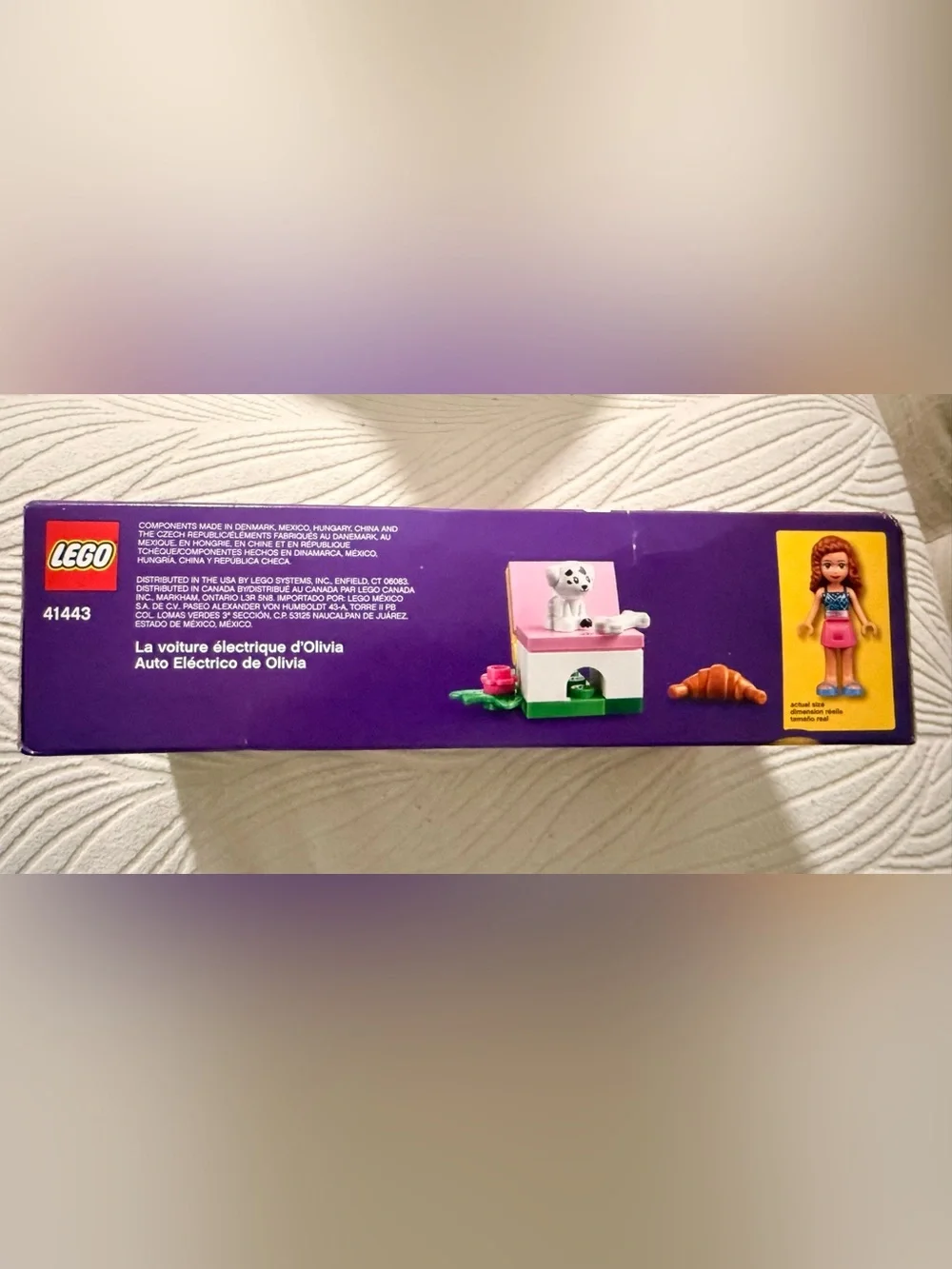 Lego Friends Olivia's Electric Car Set - Pink, Blue, White - Picture 4 of 5